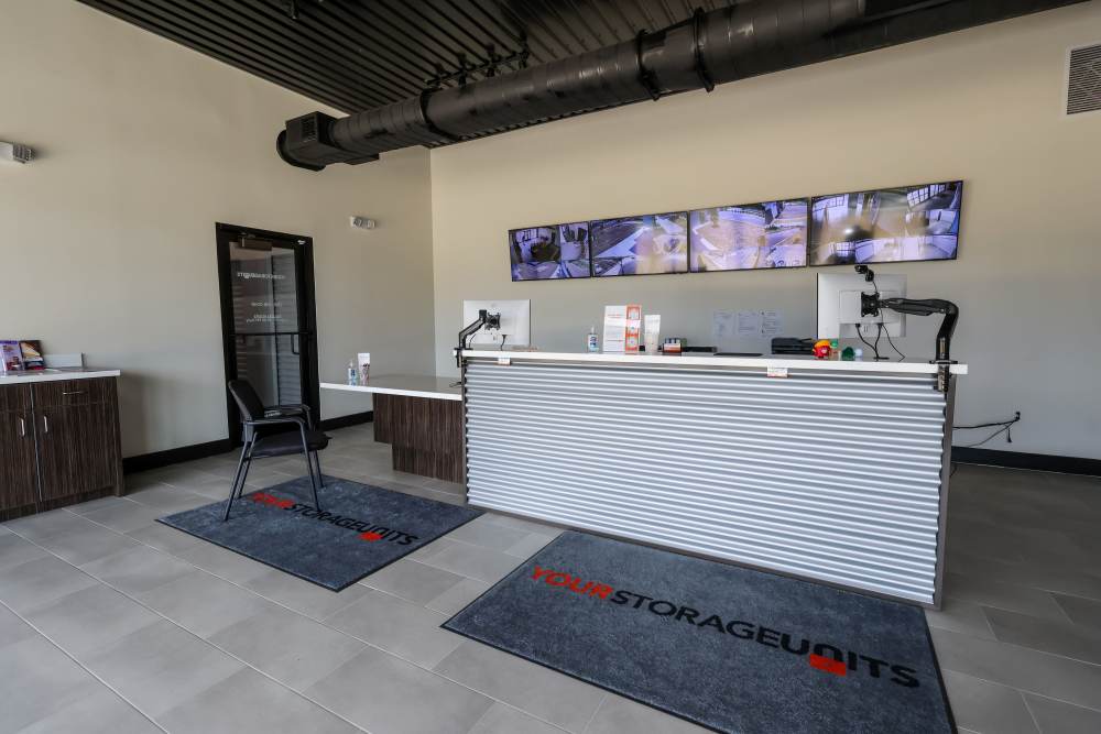 Self-storage office and retail building at Your Storage Units Cocoa in Cocoa, Florida