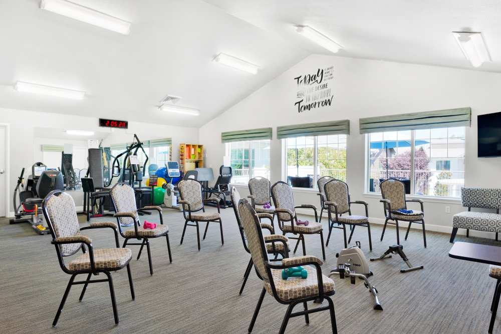 conference room at Almond Heights in Orangevale, California