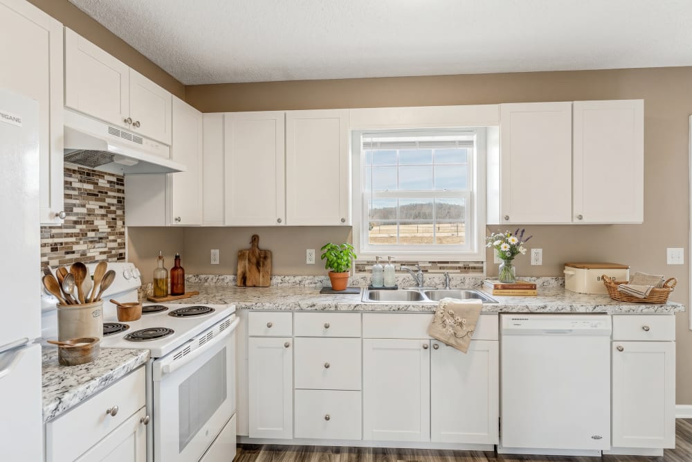 Kitchen at Creekside Living in Weaverville, North Carolina