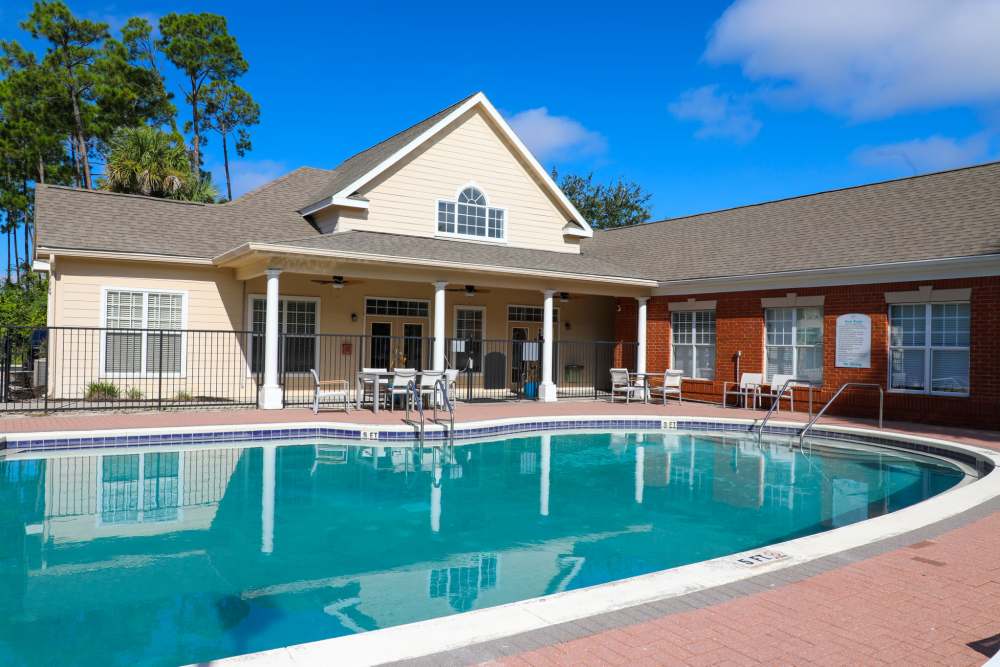 Pool at Andrews Place in Panama City, Florida