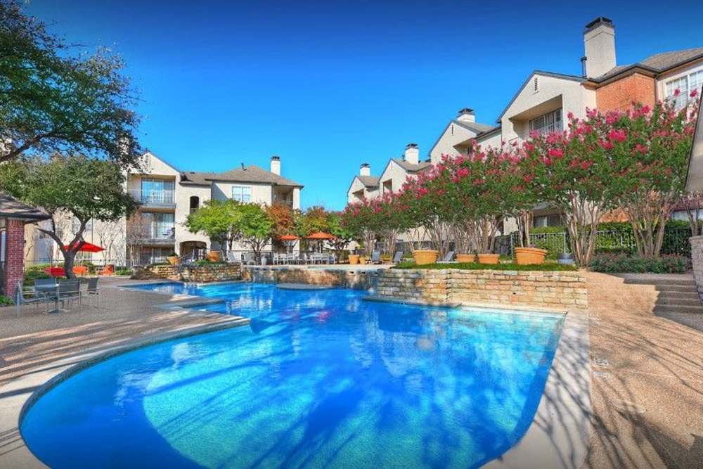 Sparkling swimming at Reeves and Wells in Dallas, Texas