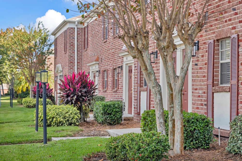 apartment buildings
