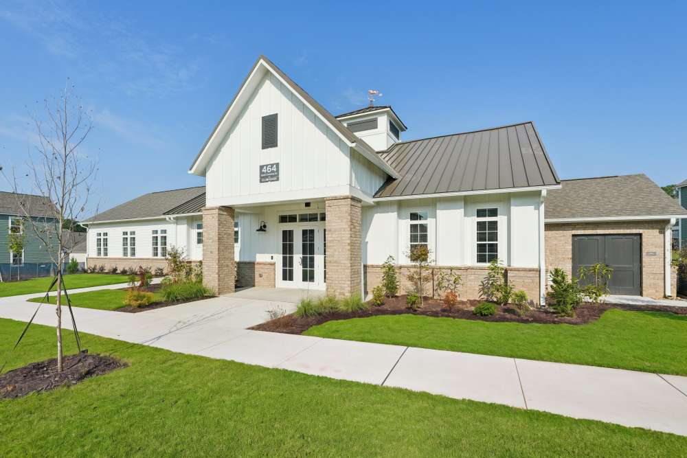 Clubhouse at Hamlet Quail Crossing in Wake Forest, North Carolina