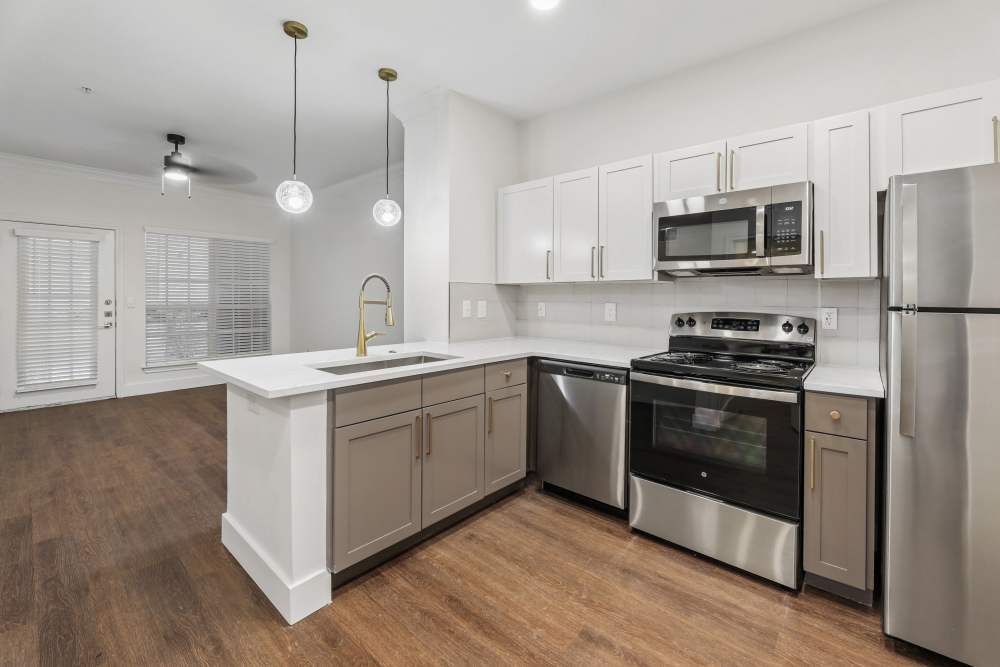 A1Q Apartment Home with Quartz Countertops and Premium Finishes