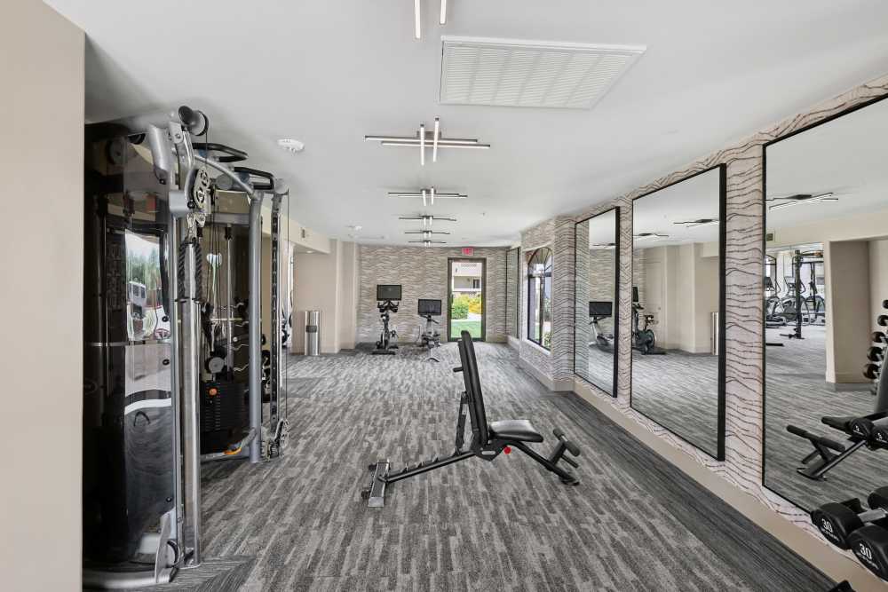 fitness center at Calista in Scottsdale, Arizona