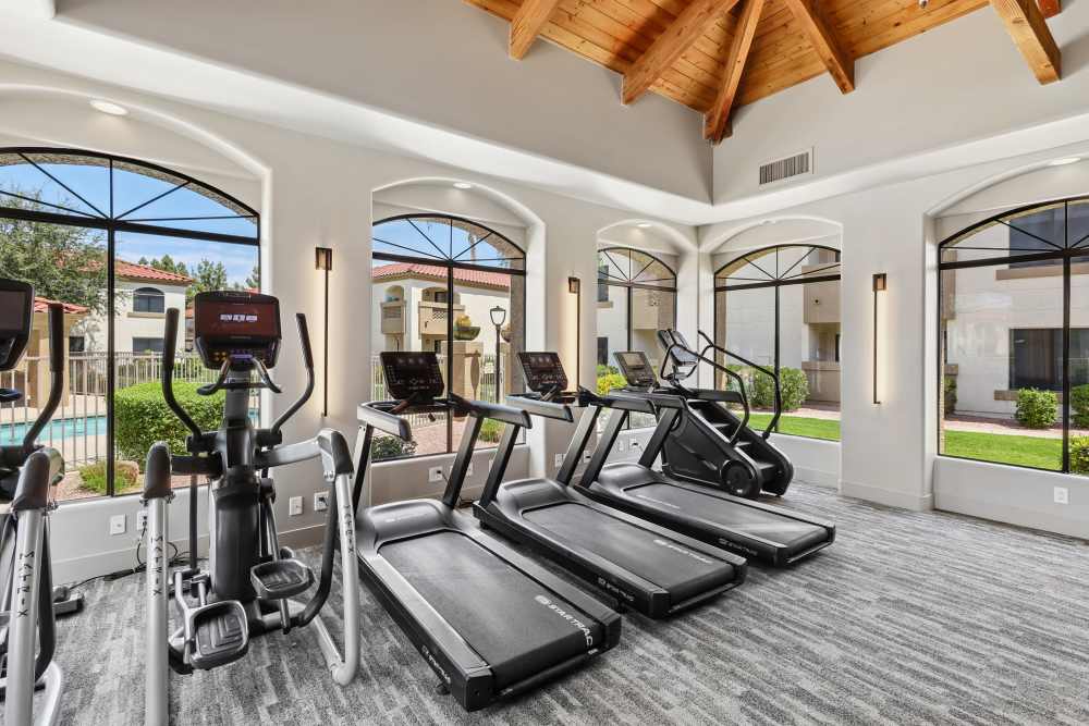 fitness center at Calista in Scottsdale, Arizona