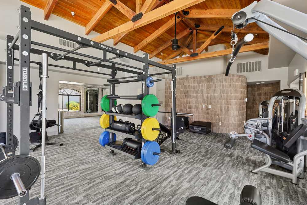 fitness center at Calista in Scottsdale, Arizona