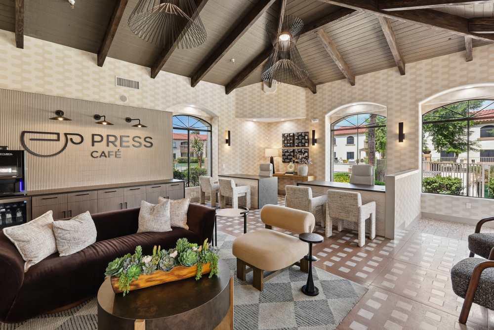 leasing office at Calista in Scottsdale, Arizona