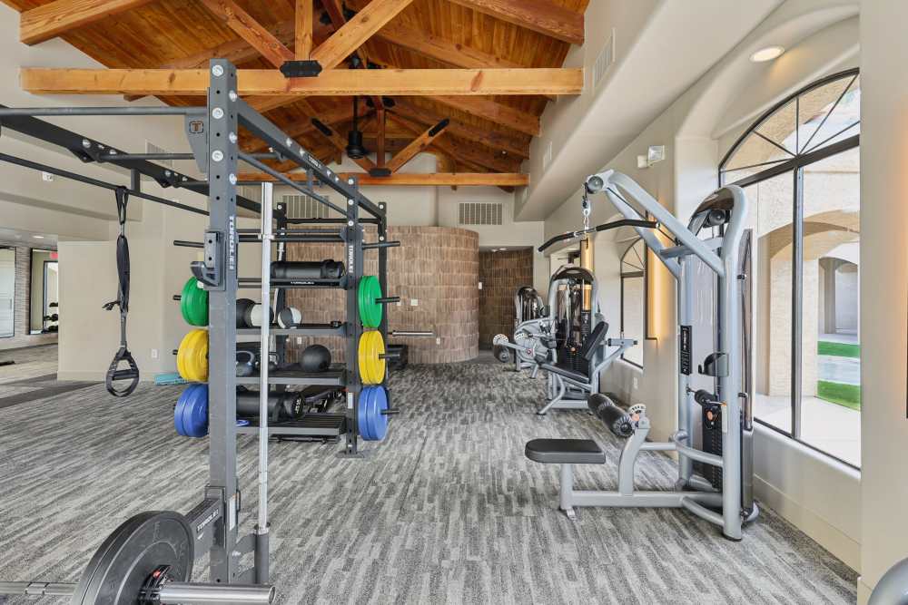 fitness center at Calista in Scottsdale, Arizona
