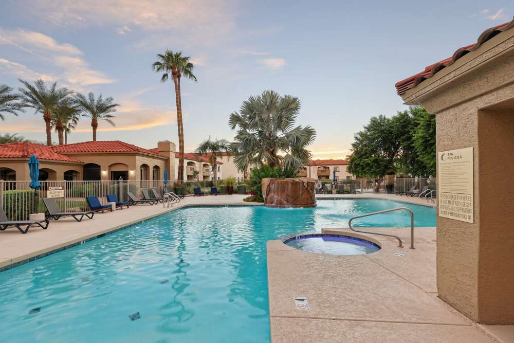 pool at Calista in Scottsdale, Arizona