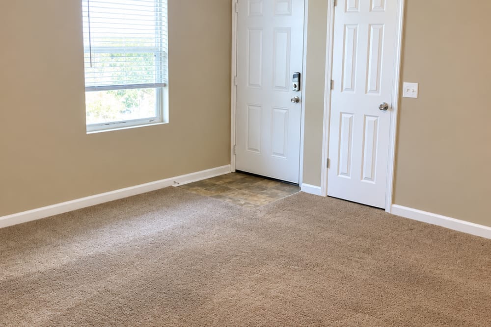 Spacious Living Room on all One, Two, Three Bedroom Apartment homes