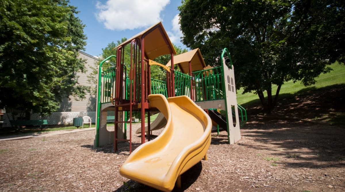 Hickory Woods Apartments playground in Roanoke, Virginia