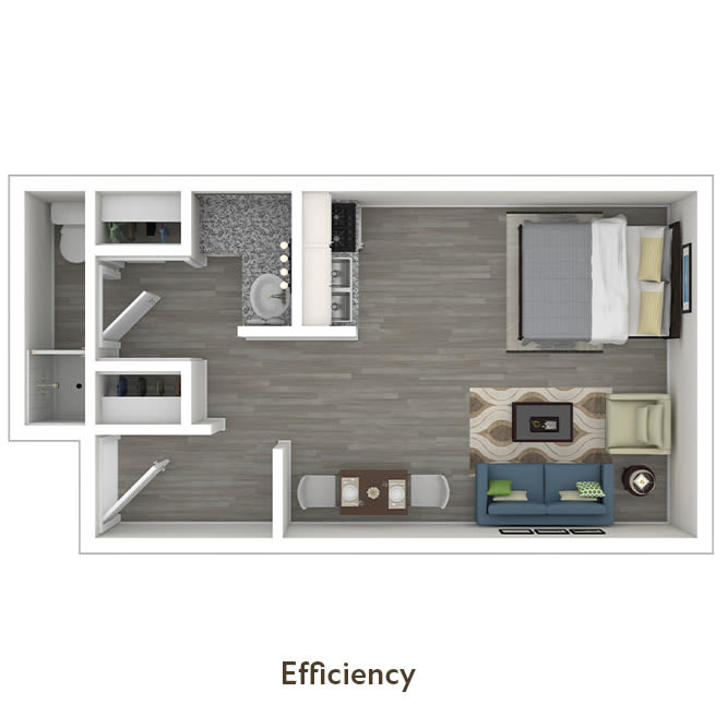 Efficiency Floor Plan
