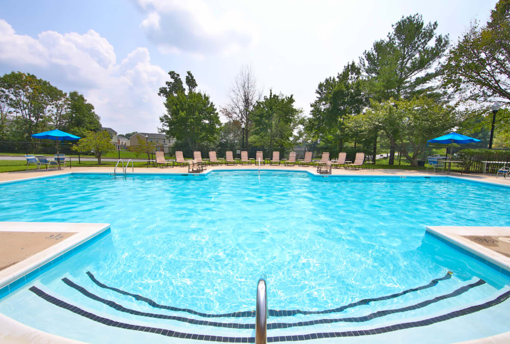 Swimming Pool at The Townhomes at Diamond Ridge in Baltimore, Maryland