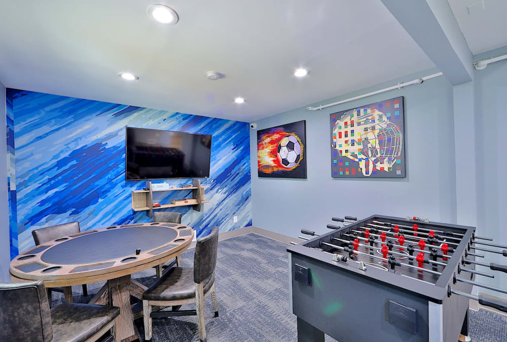 Game room at Gwynn Oaks Landing Apartments & Townhomes, MD