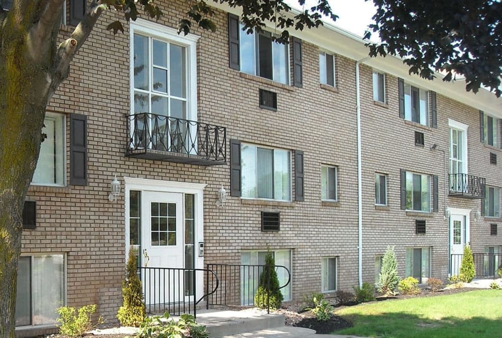 Exterior at Pittsford Garden Apartments in Pittsford, New York