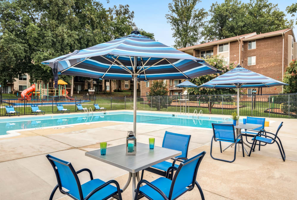 Sundeck at Montgomery Trace Apartment Homes in Silver Spring, Maryland
