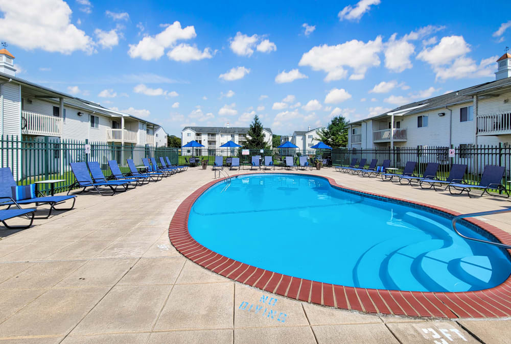 Enjoy a Relaxing Pool at Steeplechase Apartments & Townhomes in Toledo, Ohio