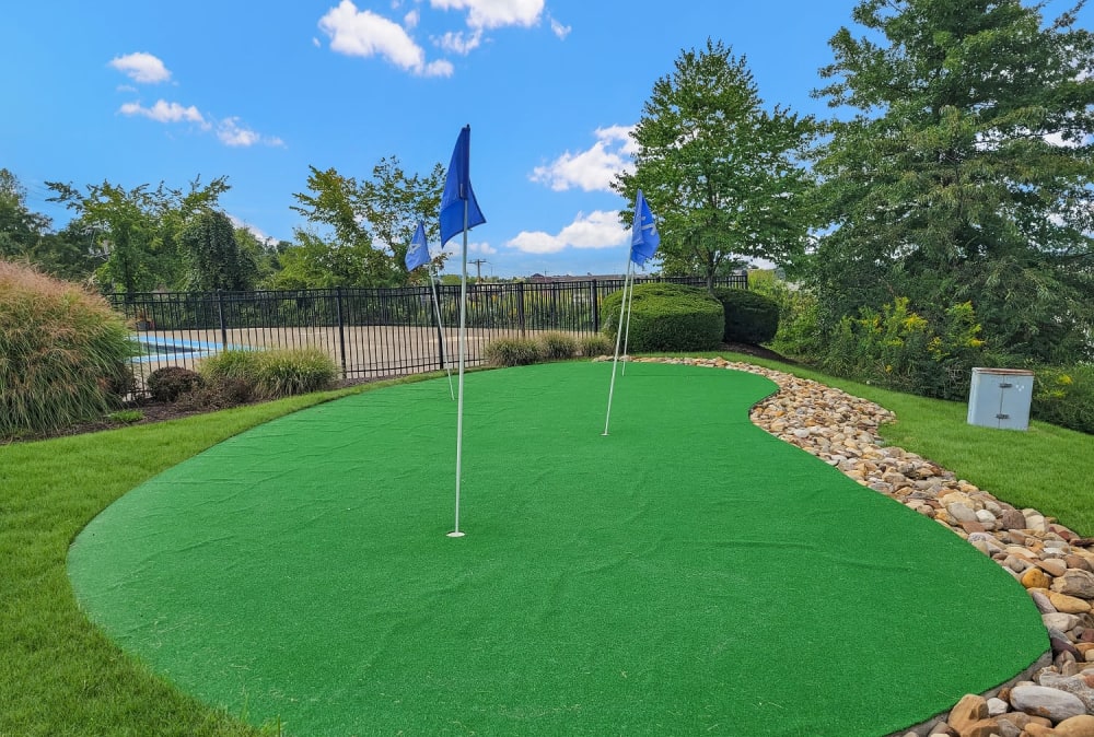 Miniature golf course located at Westpointe Apartments in Pittsburgh, Pennsylvania