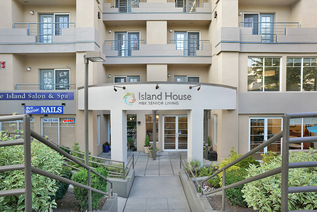 Map and directions to the senior living community in Mercer Island