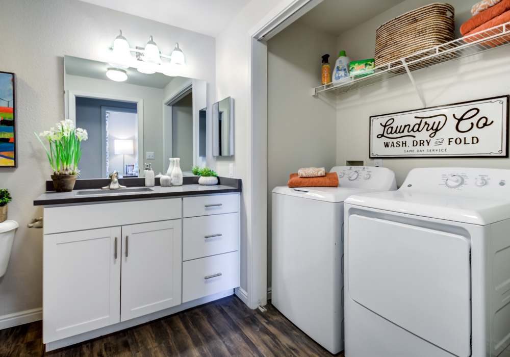 Laundry at Irving Schoolhouse Apartments in Salt Lake City, Utah
