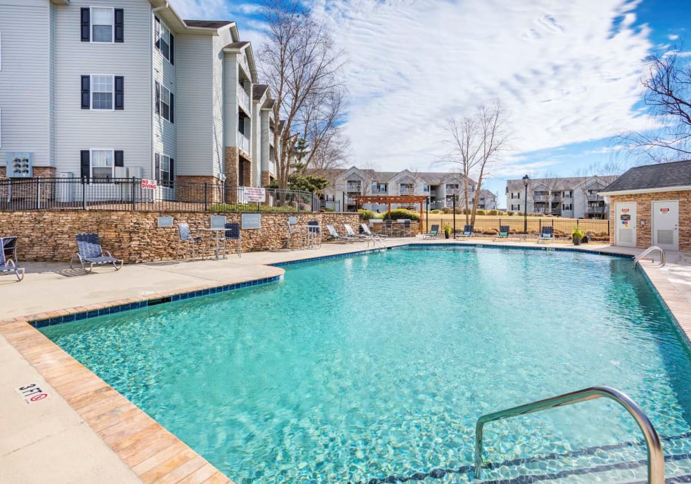 Enjoy Apartments with a Swimming Pool at The Enclave at Deep River in Greensboro, North Carolina