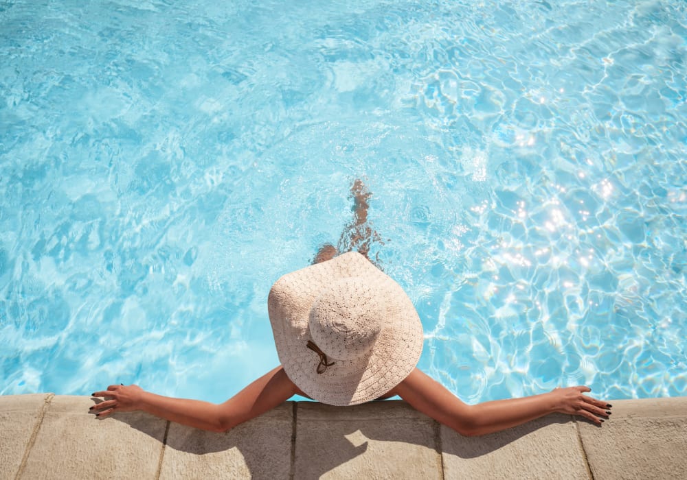 Enjoy Apartments with a Swimming Pool at Trilliam Luxury Apartment Homes in Clanton, Alabama