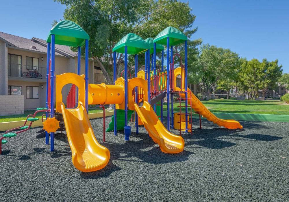 Playground at Sunset Ridge Apartments apartment homes in Lancaster, California