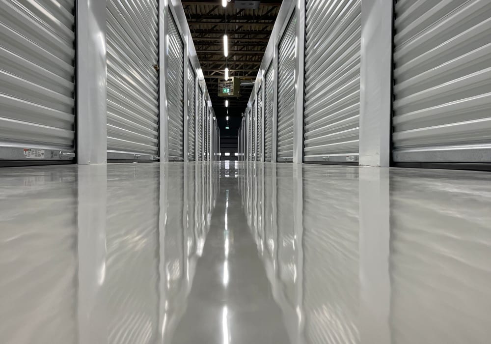 Interior units at Apple Self Storage - Bradford in Holland Landing, Ontario