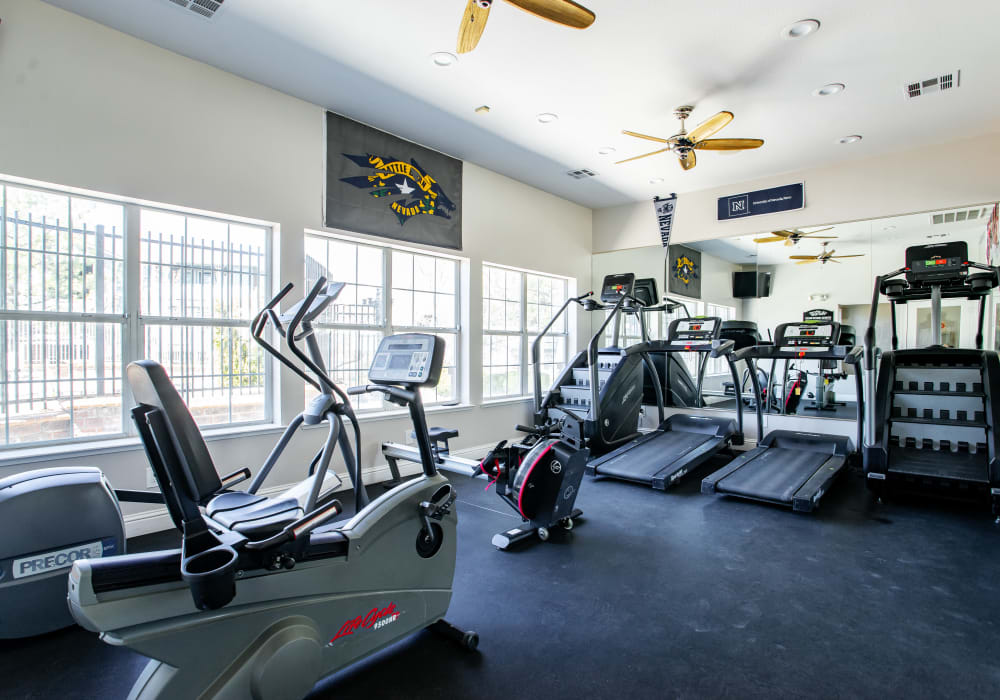 Well-equipped fitness center at Vista Ridge in Reno, Nevada