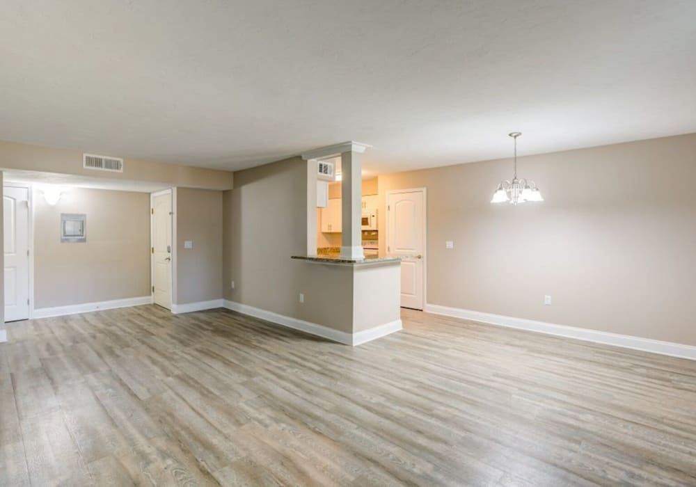 Spacious apartment with hardwood floors at Garden Grove in Sarasota, Florida