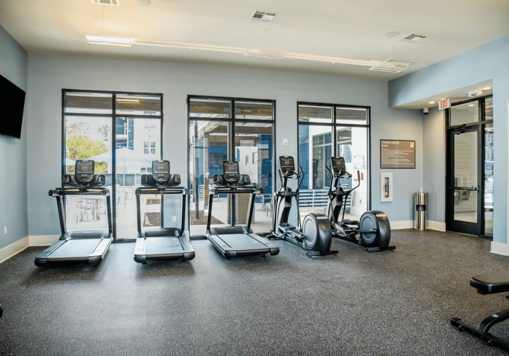 Community fitness center at The Waters at Ransley in Pensacola, Florida