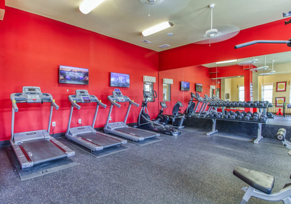 Fitness center at Heron Pointe in Nashville, Tennessee