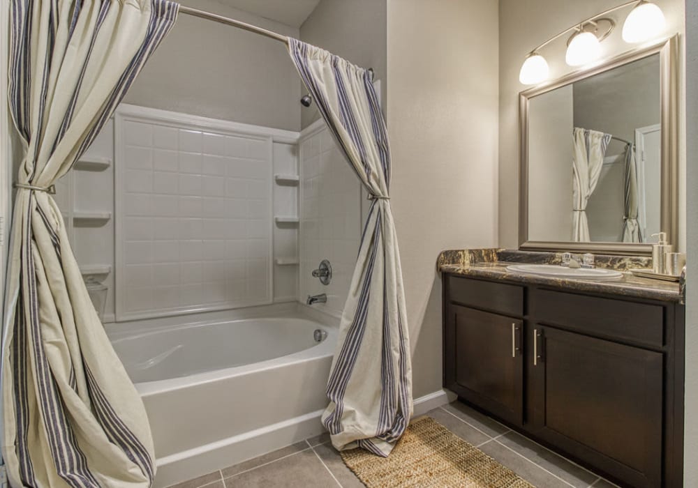 Large bathroom at Heron Pointe in Nashville, Tennessee