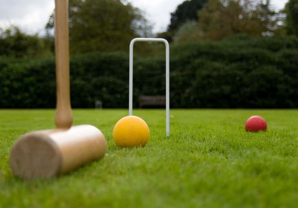 Lawn games at Center Pointe in Greensboro, North Carolina