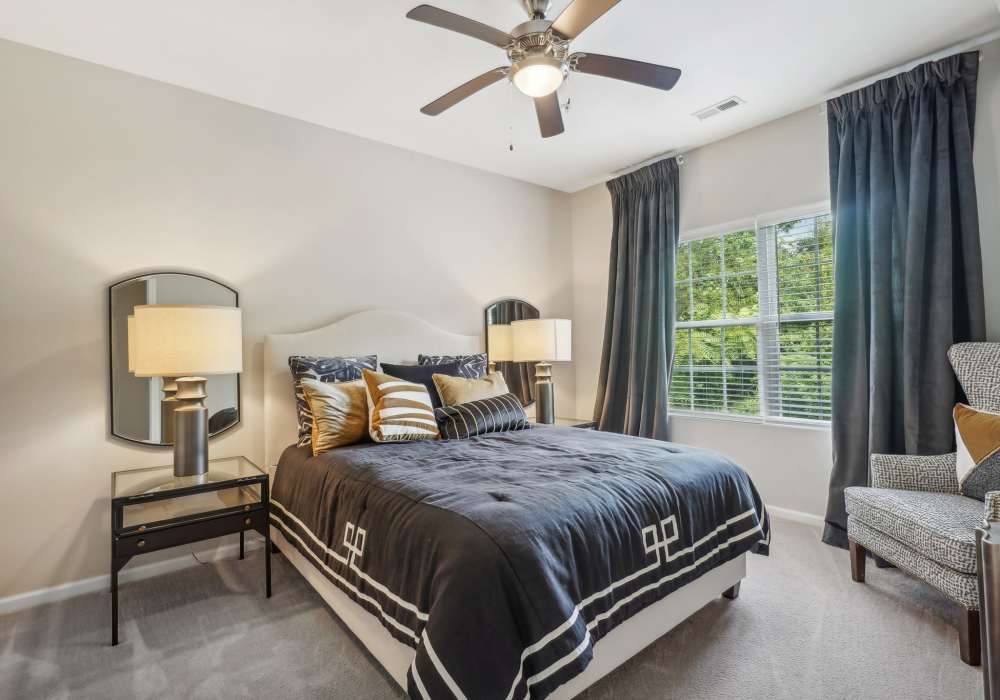 Bright and spacious bedroom at The Cascades in Antioch, Tennessee