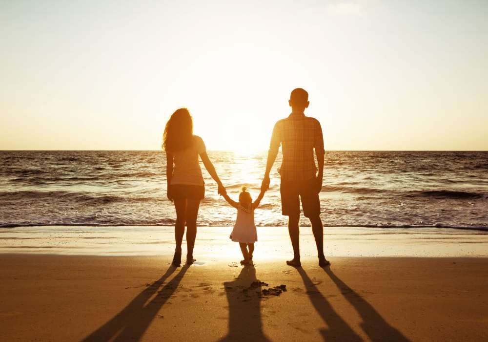 Resident family at the beach near The Southerly at St. Augustine in St Augustine, Florida