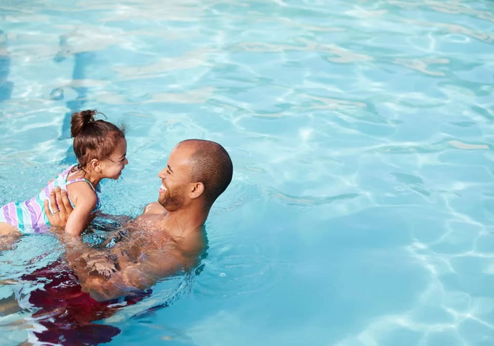 Pool area at Carastone in Charlotte, North Carolina