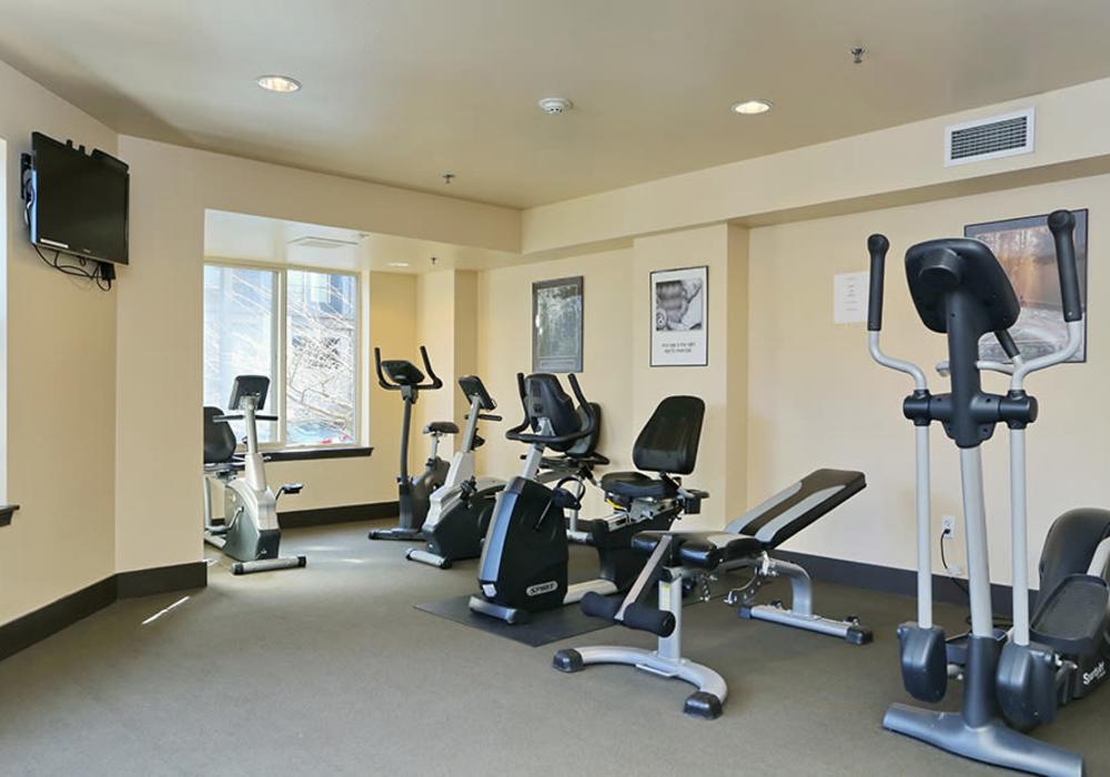 24-Hour Fitness Center at The Blakely in Shoreline, Washington
