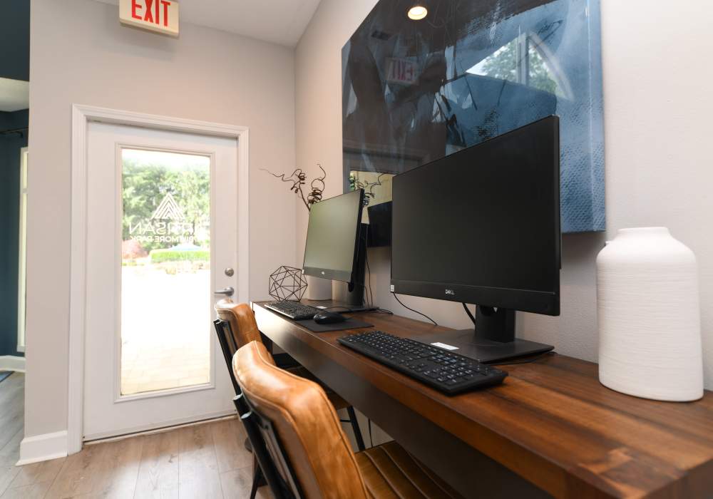Wi-Fi Lounge at Nova at Biltmore Park in Arden, North Carolina