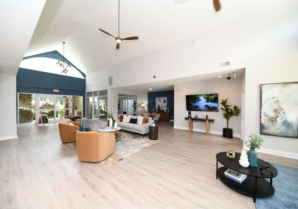 Lounge at Nova at Biltmore Park in Arden, North Carolina