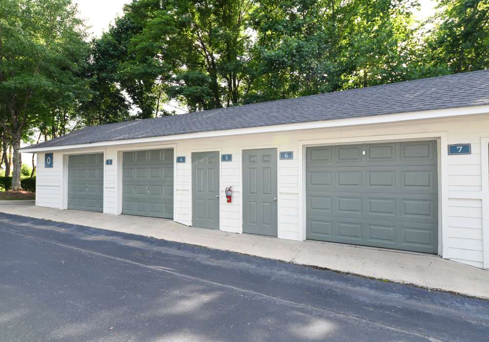 Storage options available at Nova at Biltmore Park in Arden, North Carolina