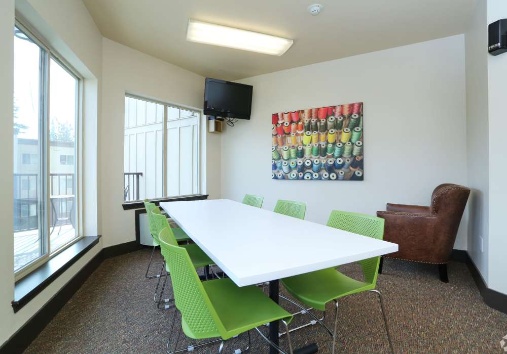 conference room at The Blakely in Shoreline, Washington