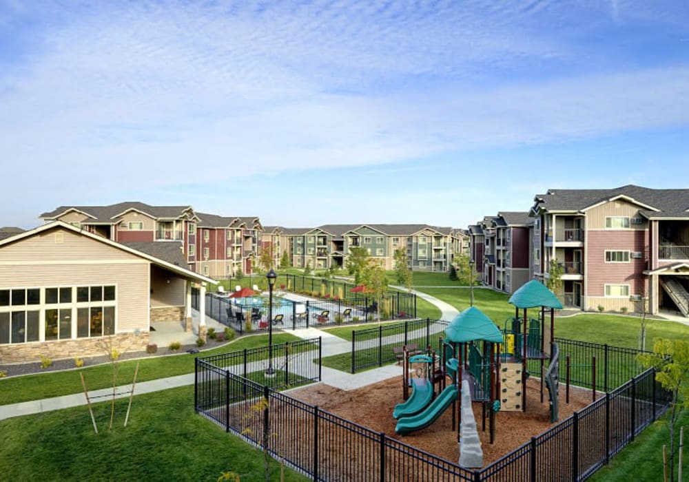 Playground at Copper Mountain in Richland, Washington