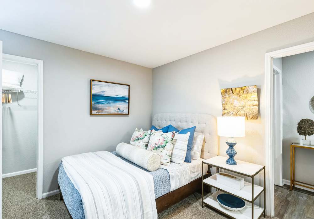 Modern Guest Bedroom at Hidden Creek Village in Fayetteville, North Carolina