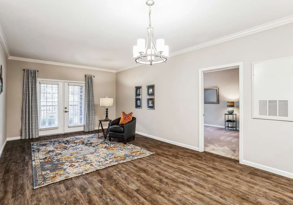 Spacious Living Room with multiple upgrades