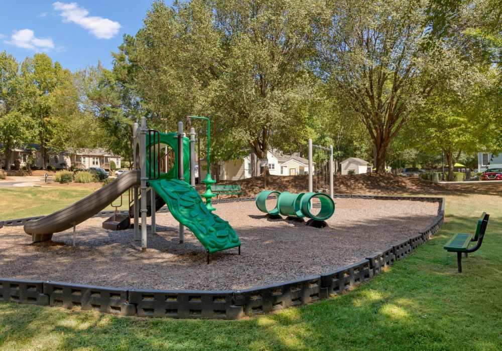 Dog park at Edge at Concord in Concord, North Carolina, 