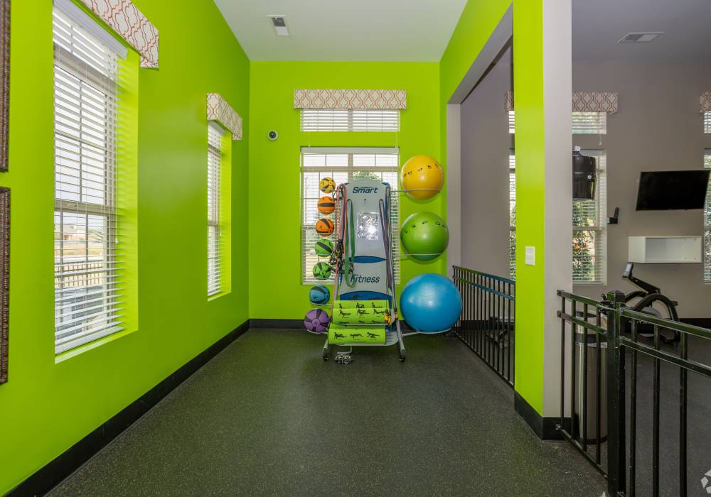 24-Hour Fitness Center at Round Rock, Texas apartments at Arrington Ridge