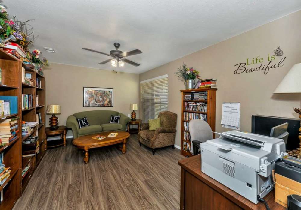 On-site dog park at King Place Apartments in Greenville, Texas