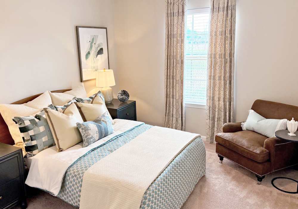 Comfy Bedroom at Edenbrook Ridge in Pflugerville, Texas